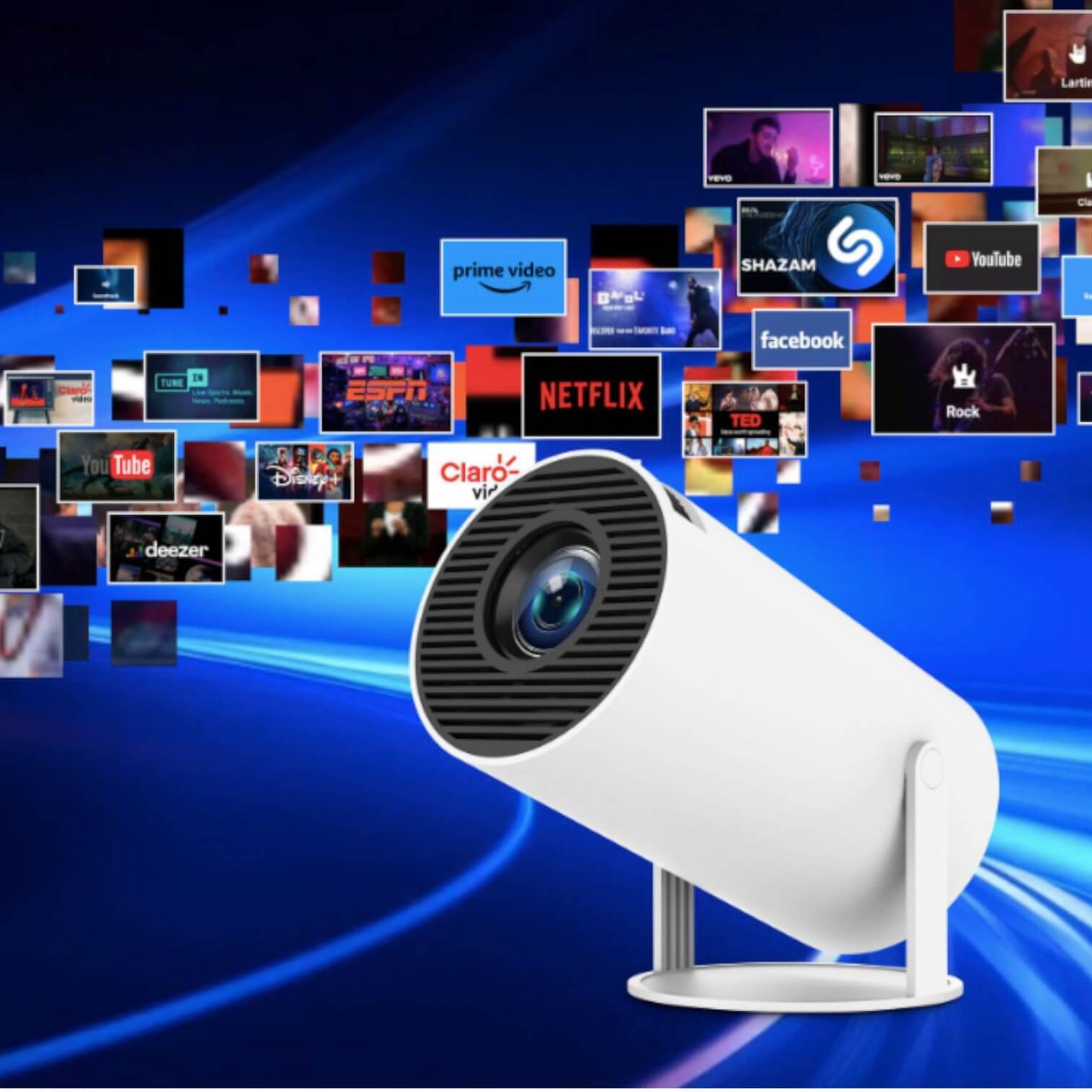 CineWave™- All-In-One Portable Cinema