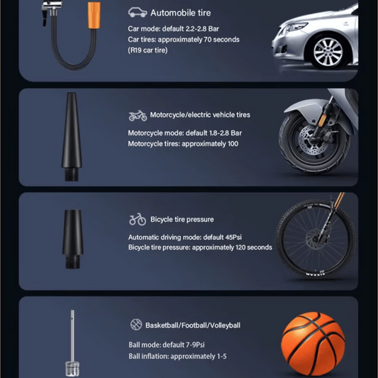 AirMaster™ - Hassle-Free Air Pump
